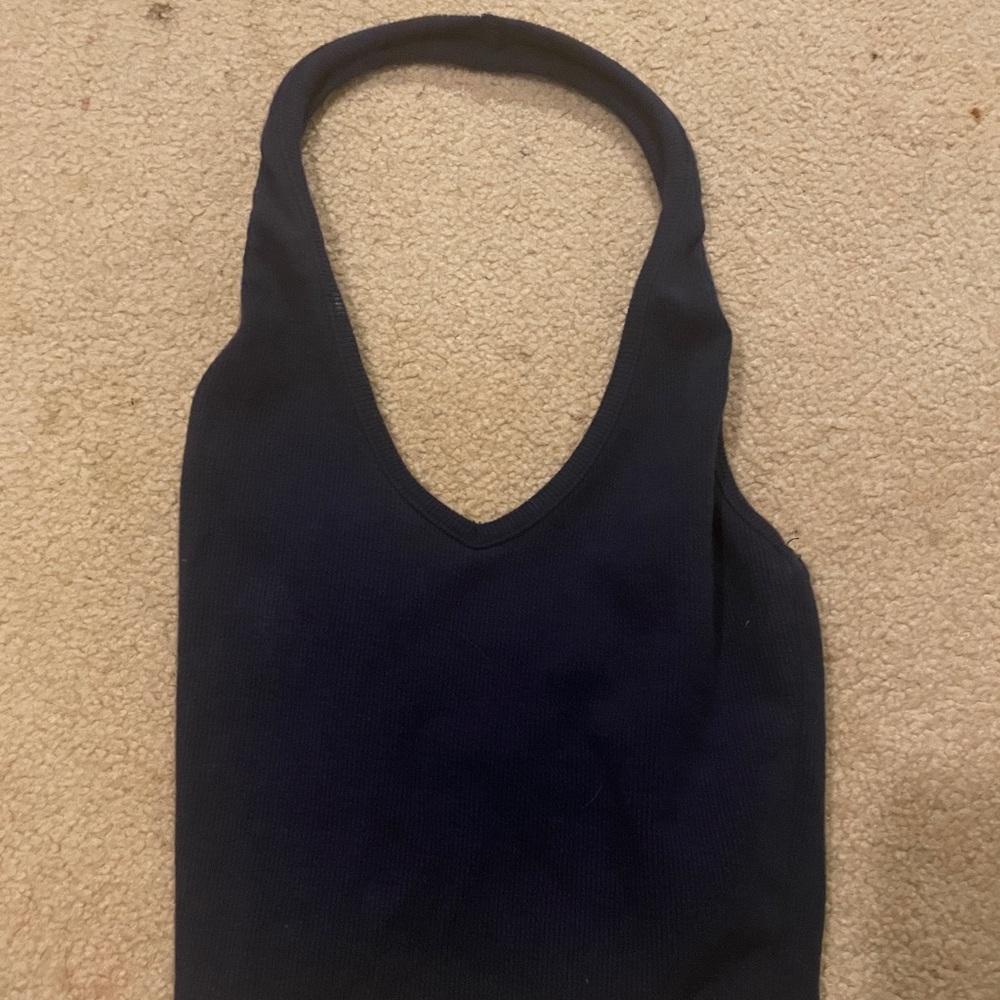 around the neck crop top
